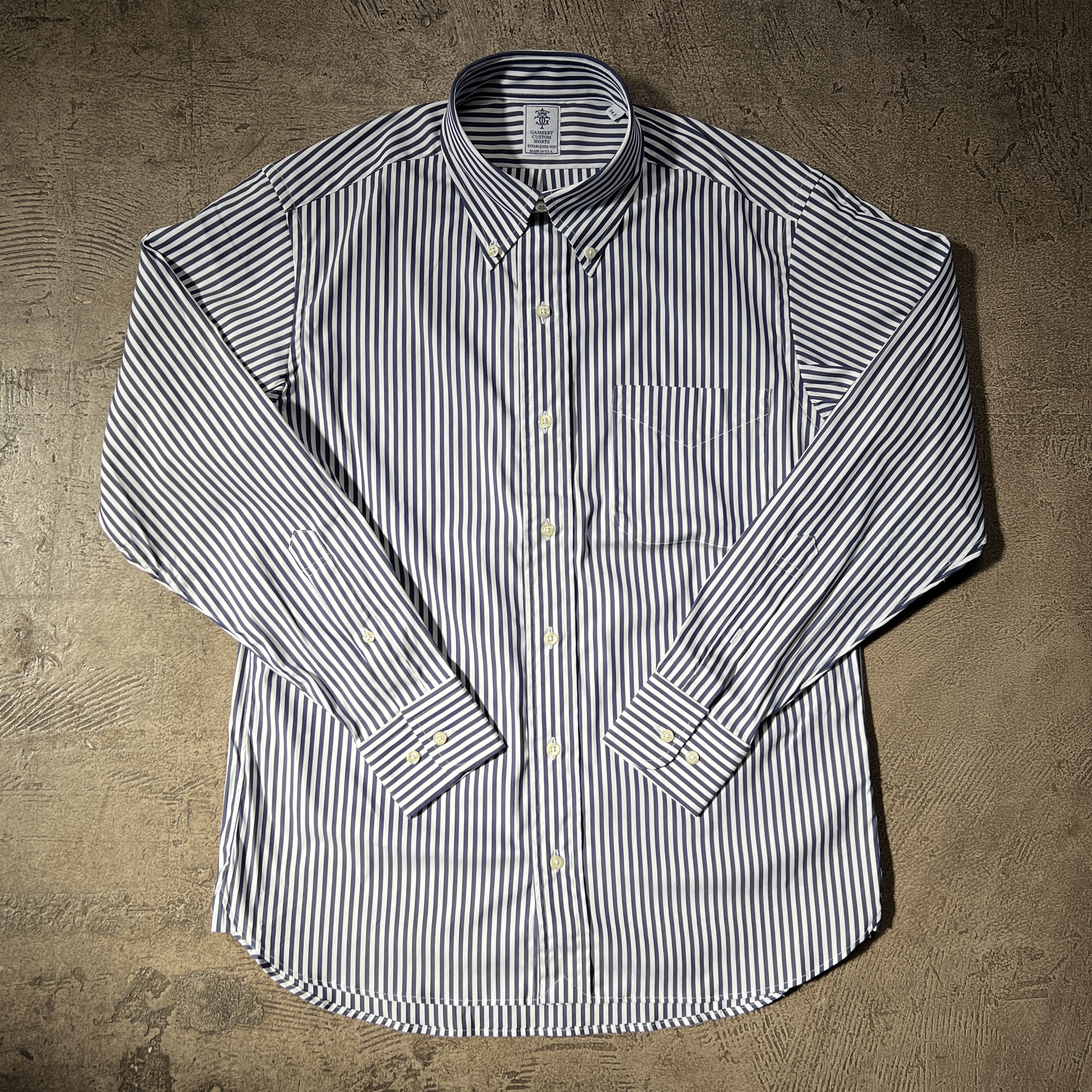 Broadcroth Bengal Stripes B/D Shirt