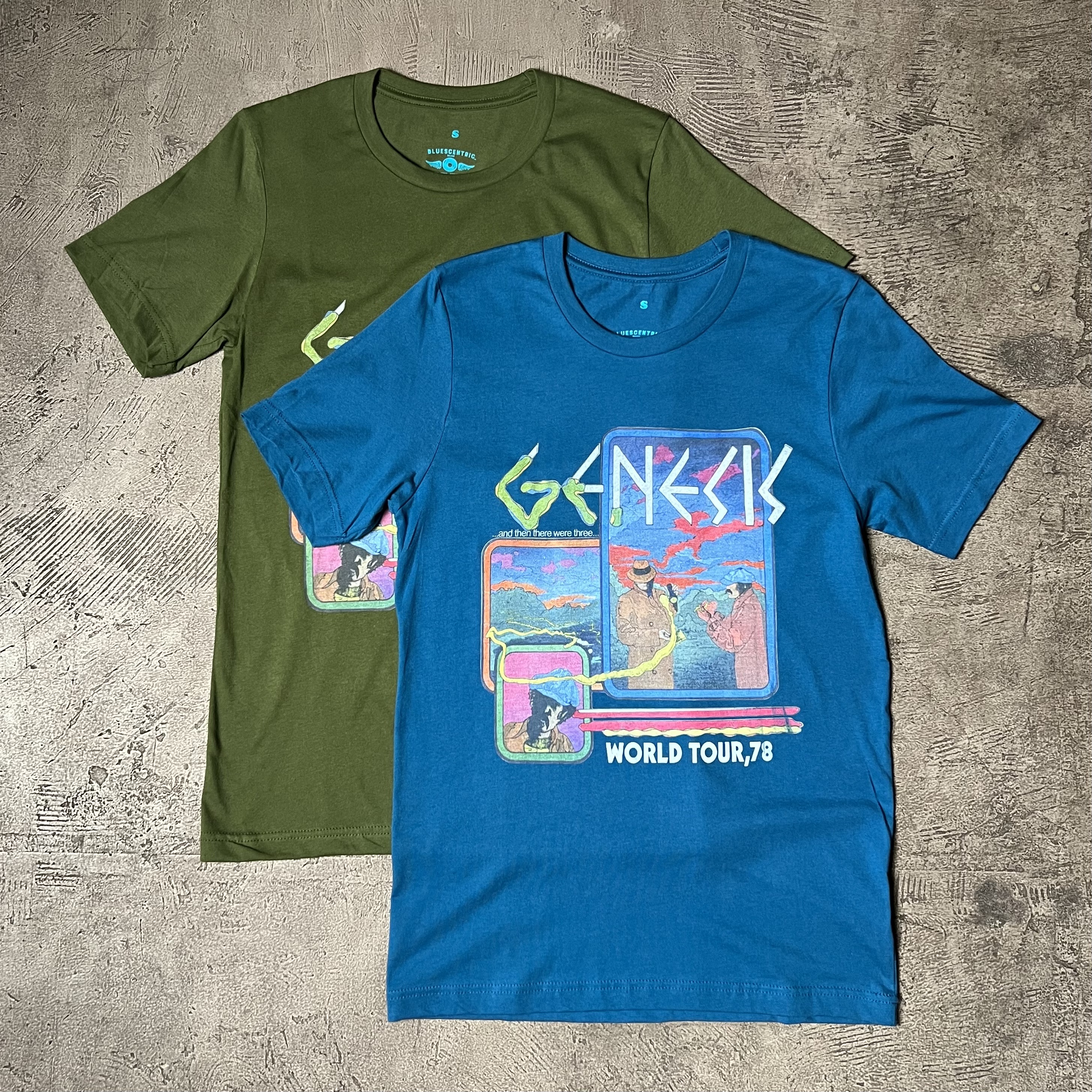 Genesis 1978 Tour Vintage Style T-shirts