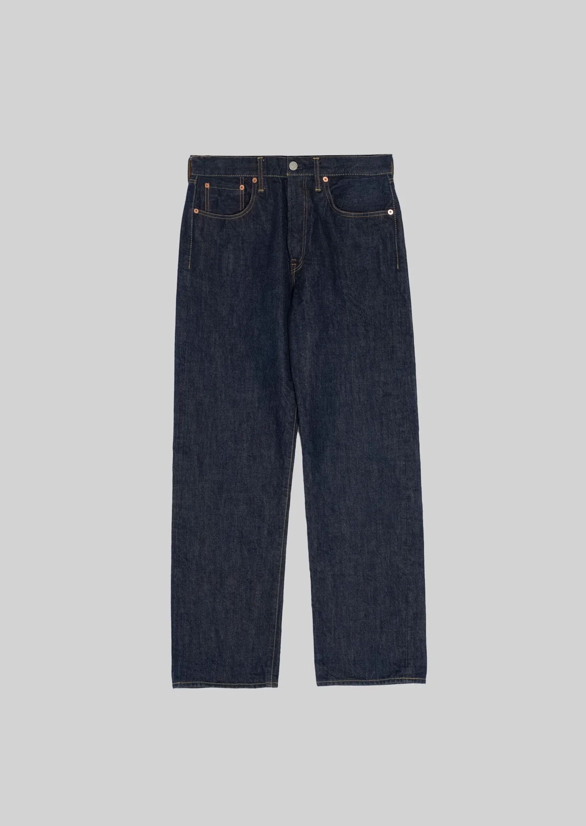 WIDE FIT 5 POCKET JEANS INDIGO