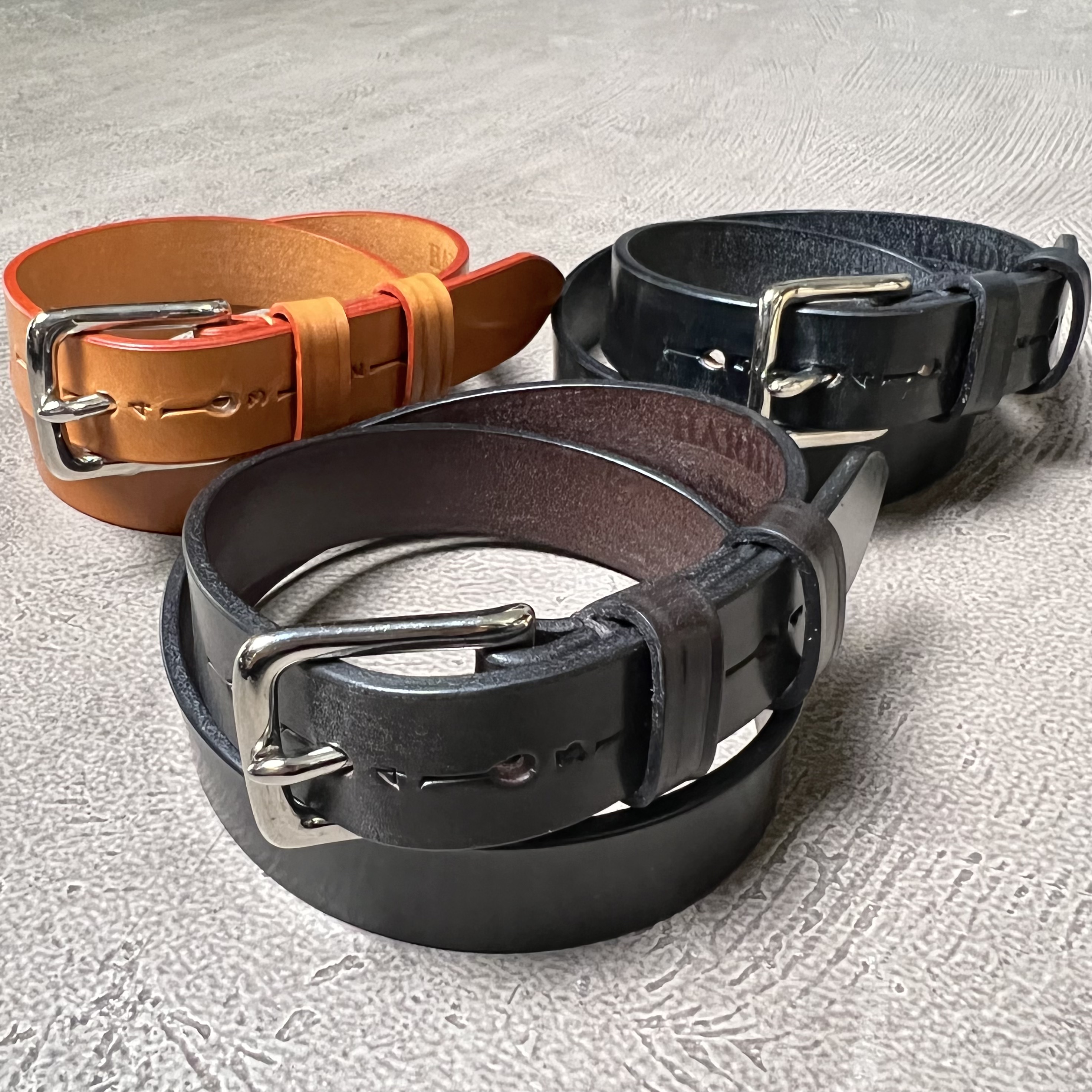 HARDY&SONS Bridle Leather Belt